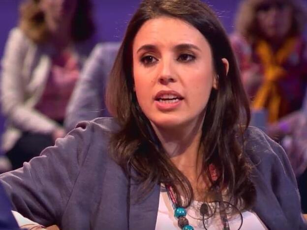 Irene Montero afirma en 'Chester' que está en contra de la gestación subrogada./cuatro.