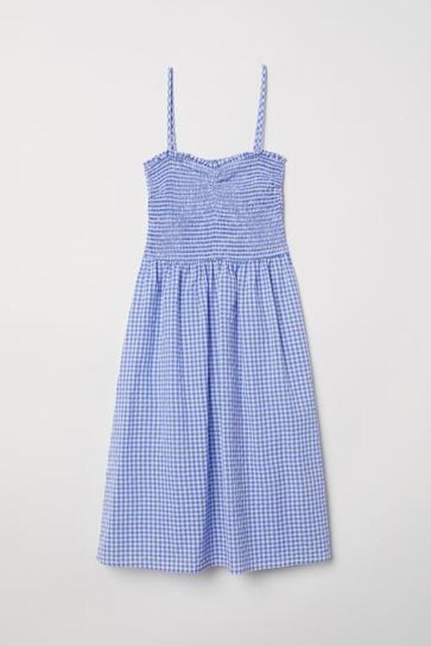 Vestido de cuadros de H&M. Precio: 34,99€