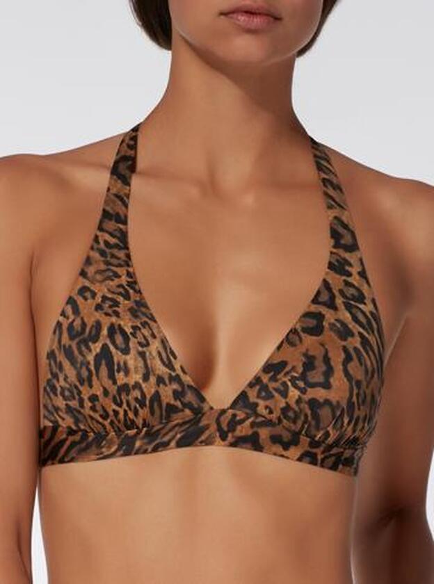 Biquini con estampado de leopardo, 30 euros.