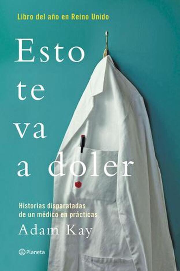 Portada del libro 'Esto te va a doler'.