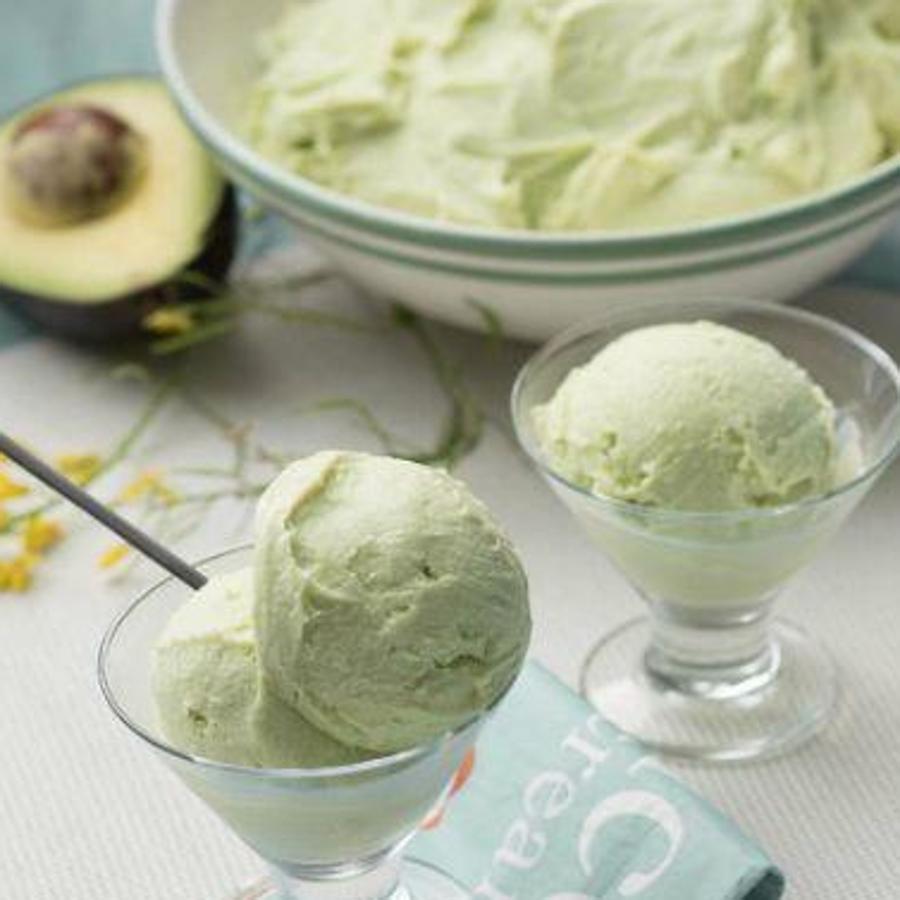 Los helados más originales para refrescar el verano: Helado de aguacate