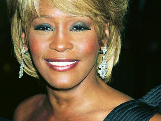 La cantante Whitney Houston.