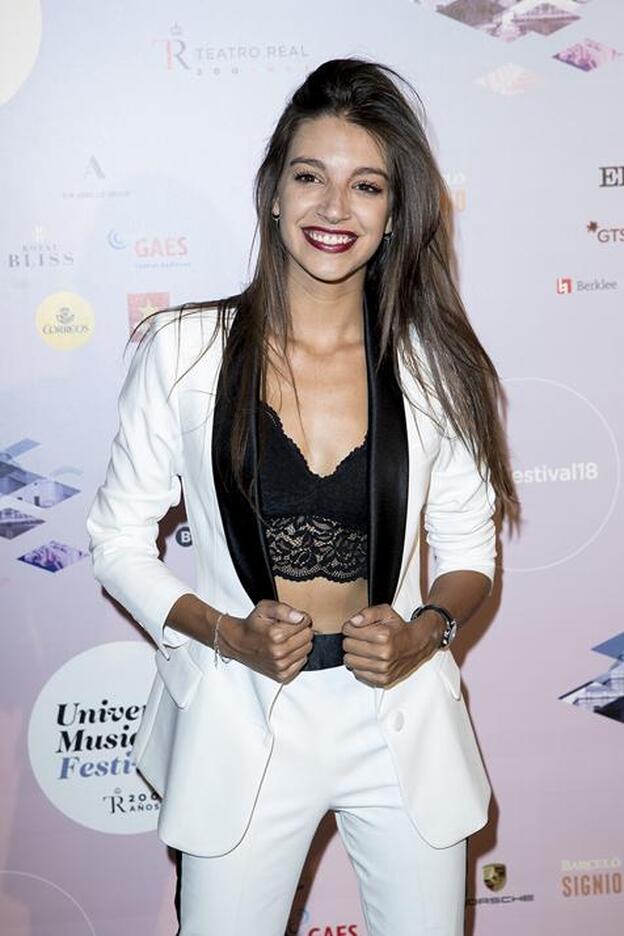 Ana Guerra en el photocall del Universal Music Festival./GTRES