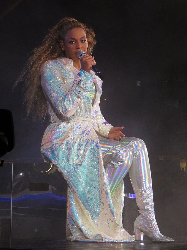 La cantante durante un concierto en Cardiff este junio./GTRES.