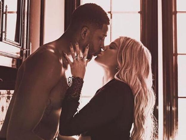 Khloé Kardashian y Tristan Tompson van a terapia de pareja./instagram.