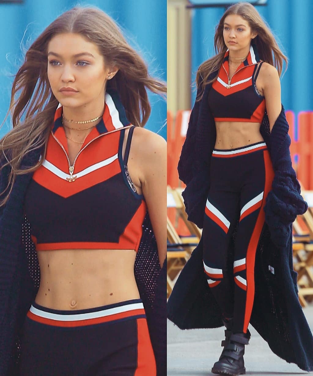 Looks deportivos de las 'influencers' para el día a día: Gigi Hadid