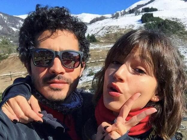Úrsula Corberó y Chino Darín en 2016./instagram
