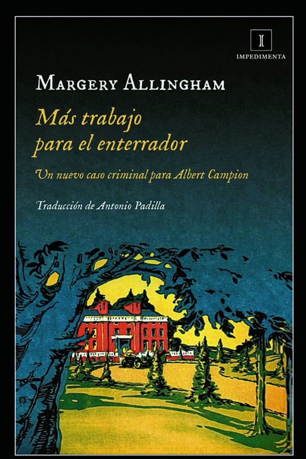 Portada del libro 'Más trabajo para el enterrador'