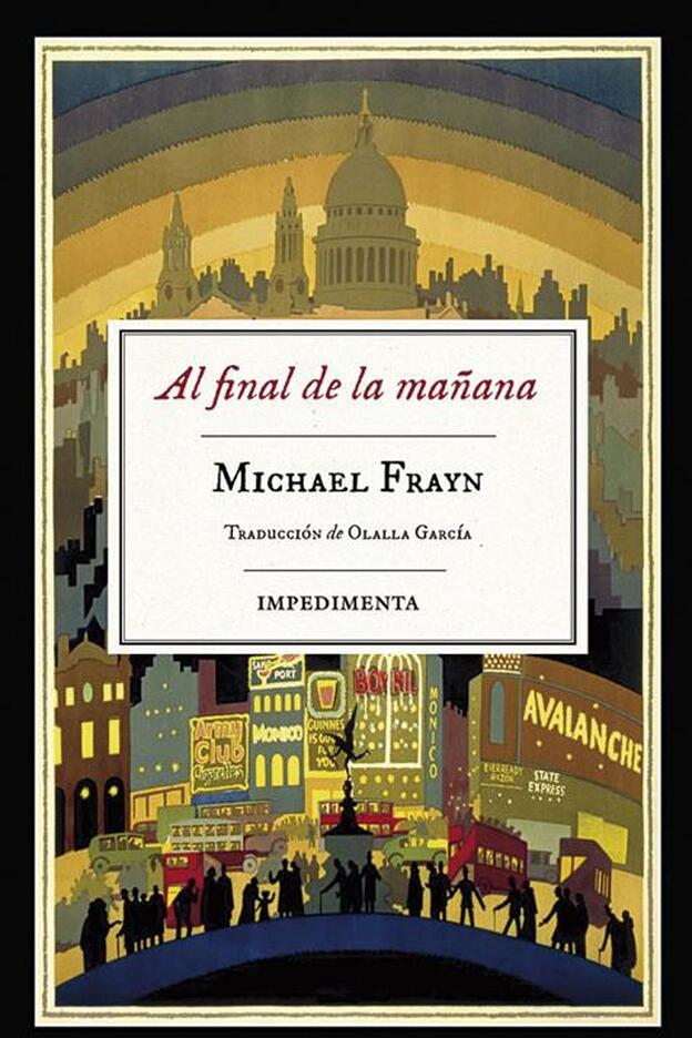 Portada del libro 'Al final de la mañana'.