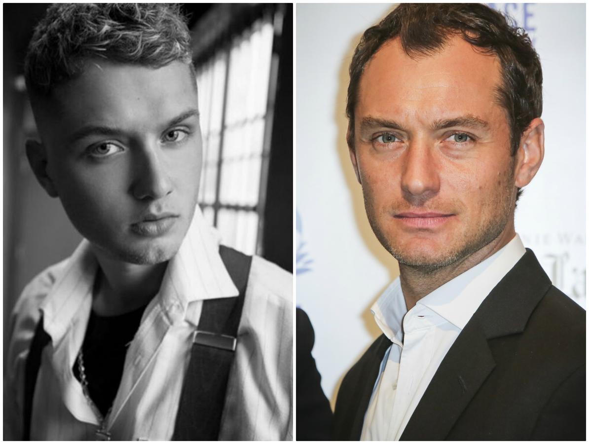 Jude Law y su hijo Rafferty