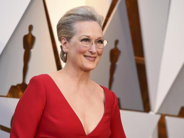 La actriz Meryl Streep durante la ceremonia de los Oscar./Gtres