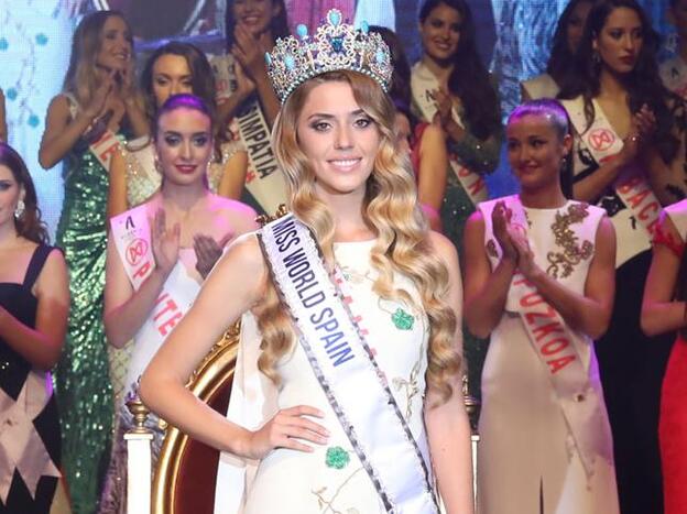 Amaia Izar Leache será la representante de España en Miss Mundo./Miss World Spain