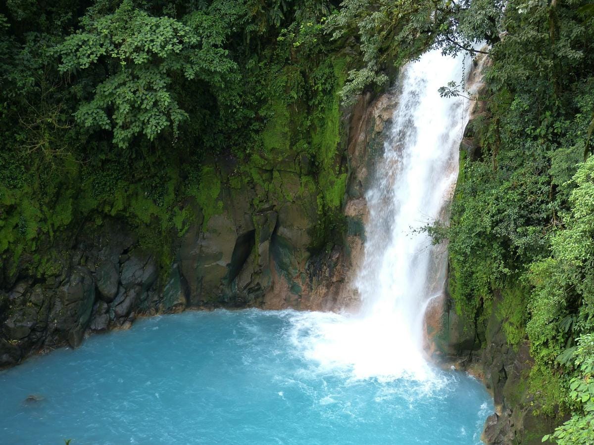 Río Celeste, en Costa Rica