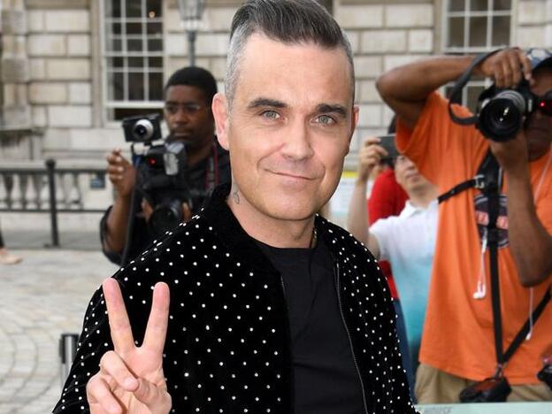 Robbie Williams abandona twitter por los 'haters'./gtres.