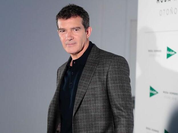 Antonio Banderas en su presentación como imagen de El Corte Inglés.