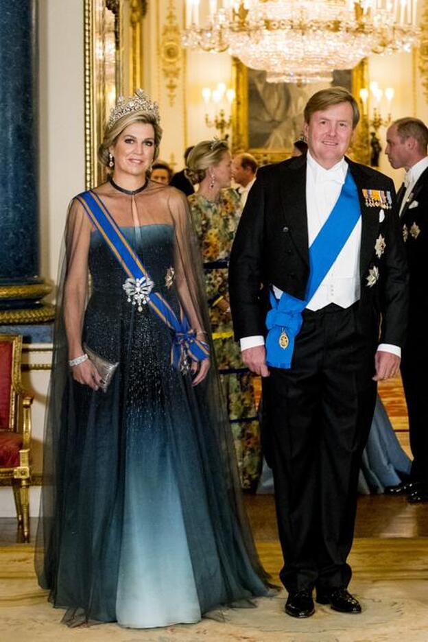 El look de Máxima de Holanda