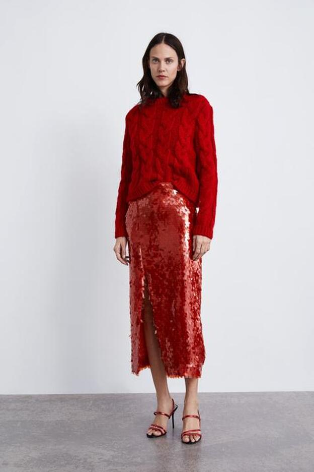 Esta falda de lentejuelas de Zara es la favorita de las "influencers" | Mujer