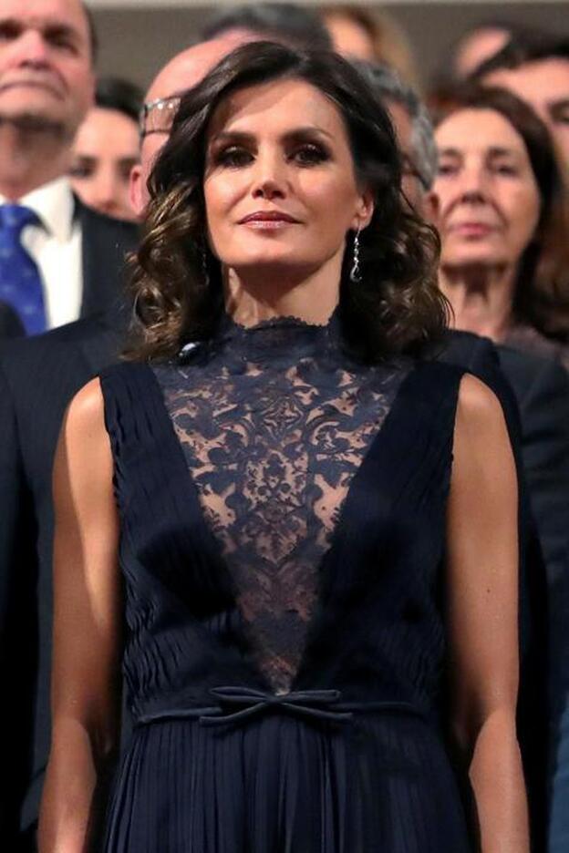 Letizia en el concierto conmemorativo del 40º aniversario de la Constitución Española.