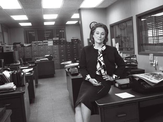 Meryl Streep, en un fotograma de 'Los archivos del Pentágono'.