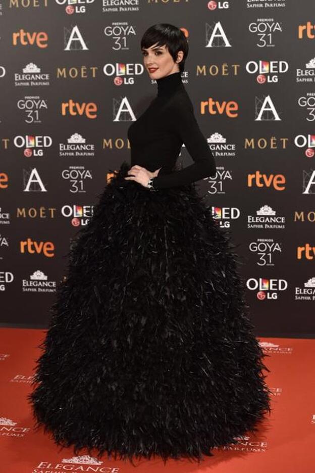 ¿Copiará Cristina Pedroche este look de Paz Vega en las Campanadas de Nochevieja de 2018?