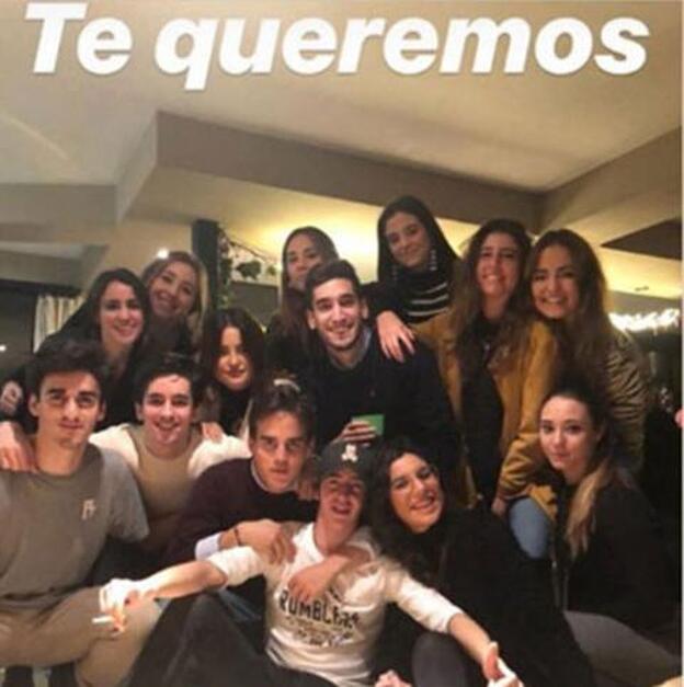 Todos los invitados a la fiesta de Gonzalo Caballero.