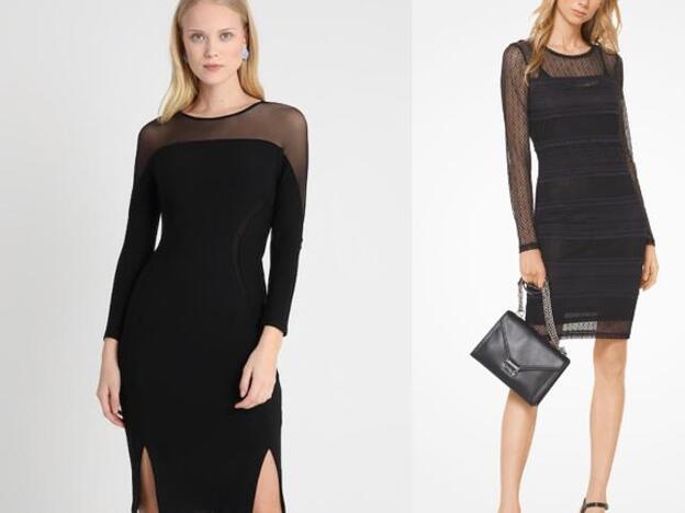 Vestidos de Zalando y Michael Kors, respectivamente.