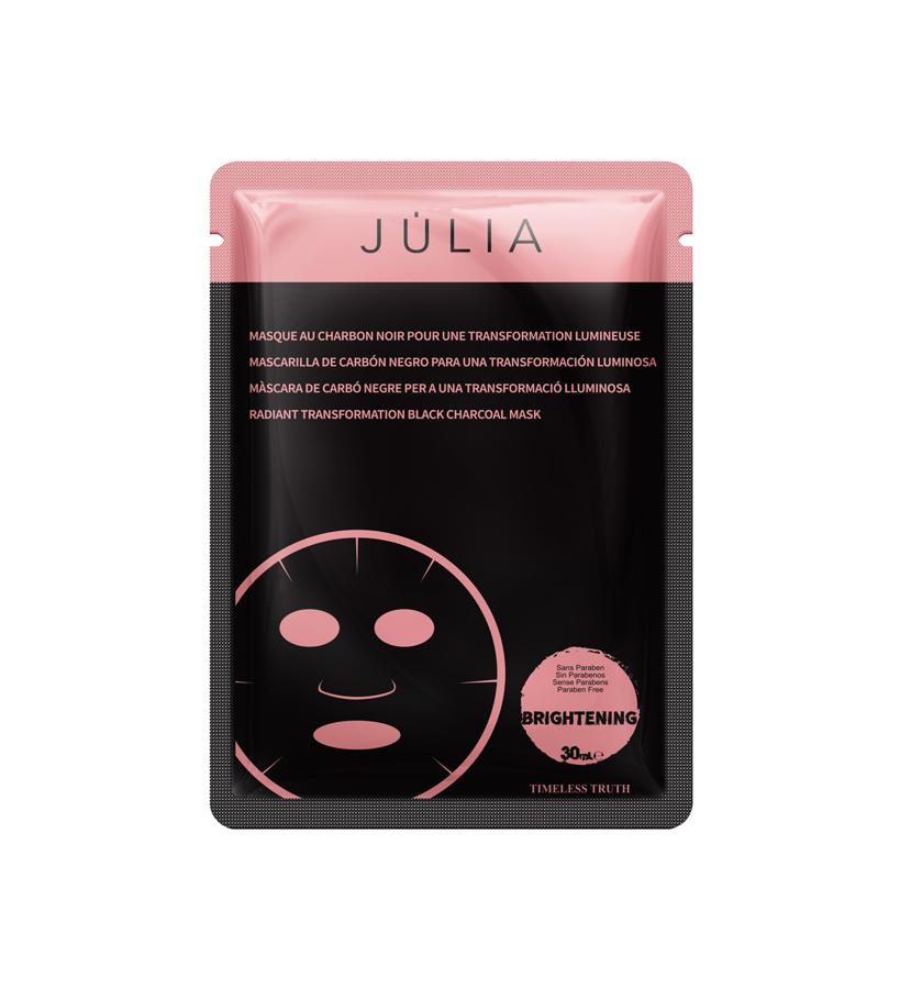 Mascarilla de carbón negro de Júlia