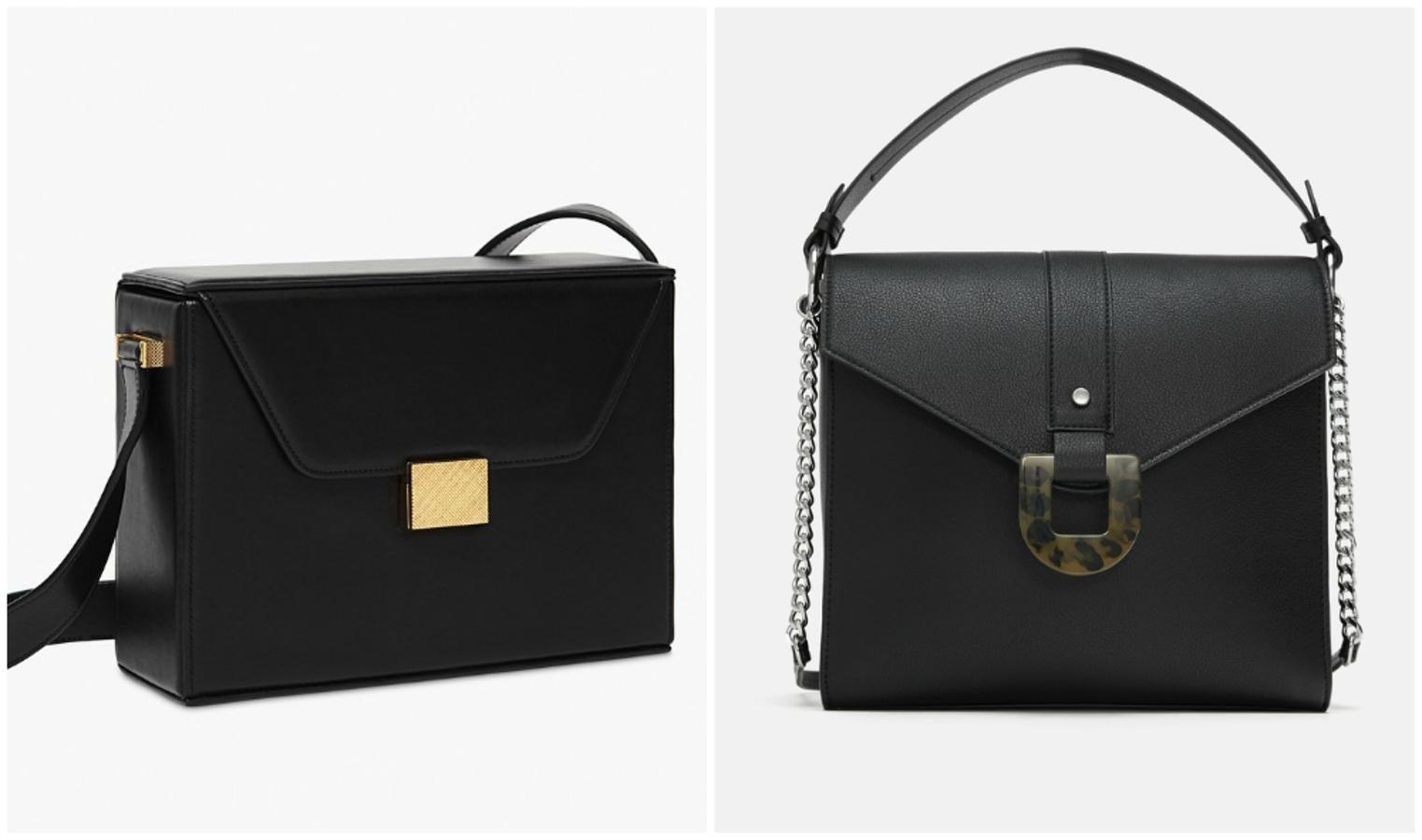 Bolso caro de Victoria Beckham vs. bolso barato de Zara