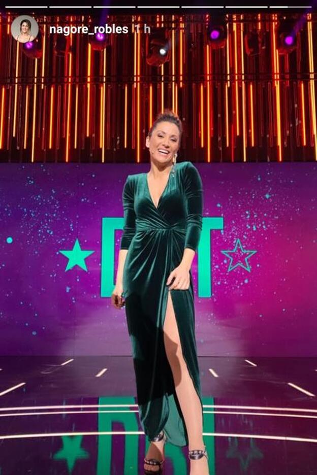 Nagore Robles lució este vestido en uno de los últimos debates de 'GH DUO'.