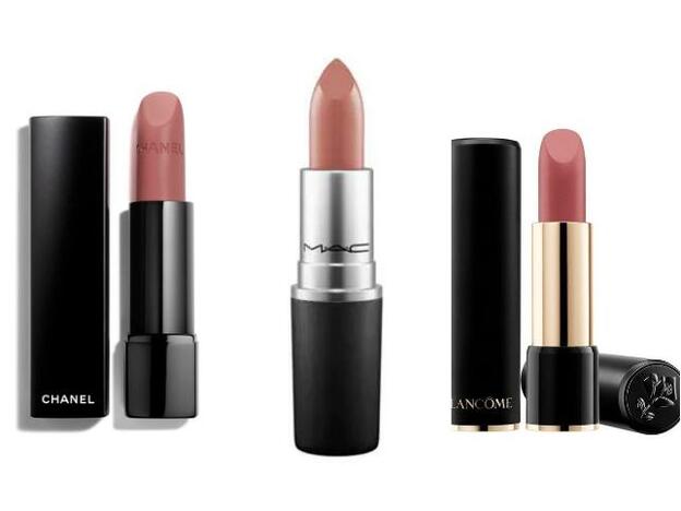 1. Barra mate Rouge Allure Velvet Extrême de Chanel. (35 euros). 2. Barra de labios cremosa con acabado satinado Satin Lipstick de MAC. (19,50 euros). 3. L'absolu Rouge Drama Matte de Lancôme Paris. (27,60 euros).