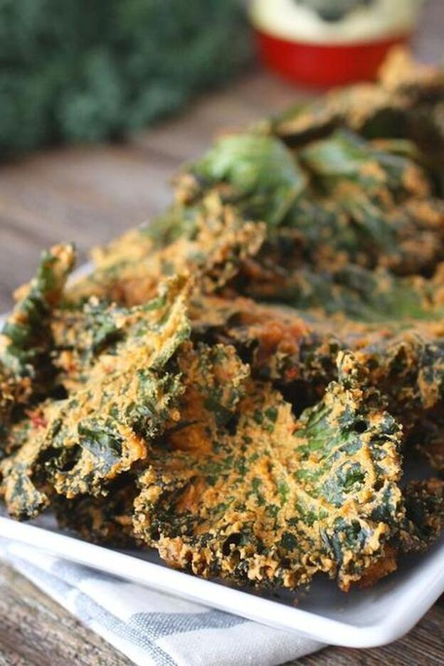 Nacho 'Cheese' Kale chips