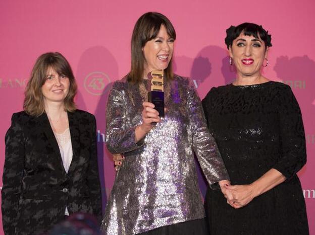 Mabel Lozano, junto a Rossy de Palma y Gemma Porras.