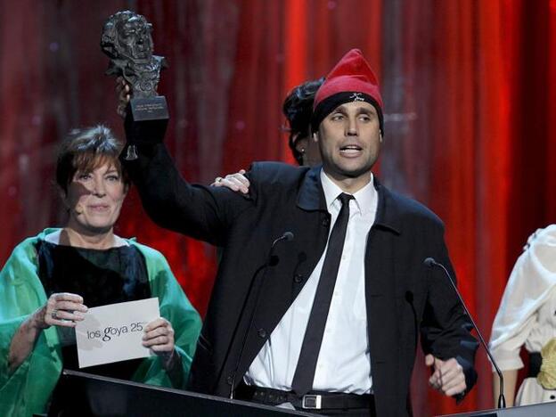 Jimmy Jump durante los Premios Goya 2011./archivo.