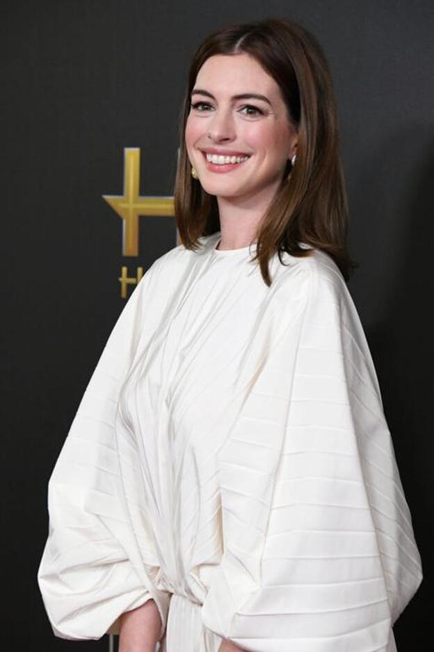 Anne Hathaway acaba de anunciar que va a dejar el alcohol./getty images