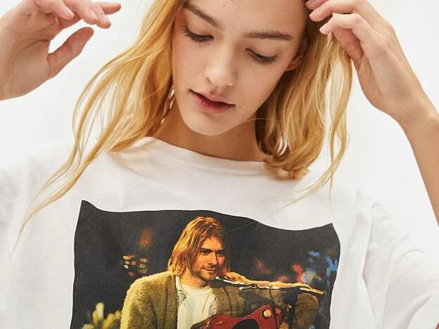 Bershka homenajea al cantante Cobain en su nueva colección | Mujer Hoy