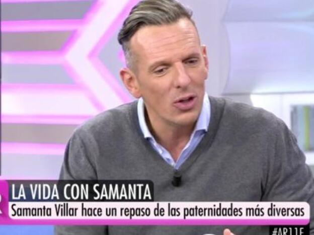 Joaquín Prat se emociona al recordar a su padre. Pincha sobre la foto para ver los famosos que, comoél, se han hecho injertos de pelo./telecinco.