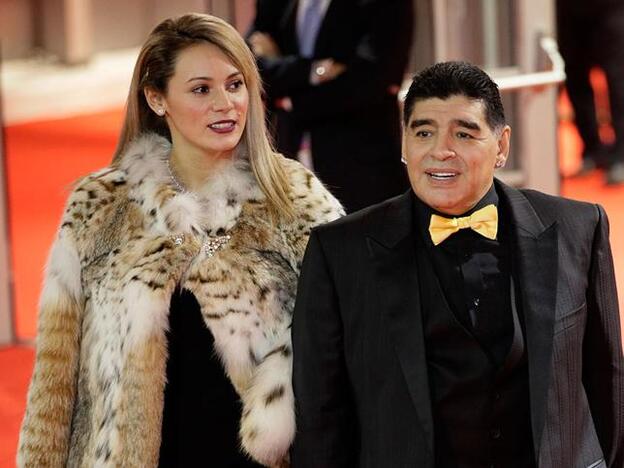 Rocío Oliva contraataca a la demanda de Diego Armando Maradona. Pincha sobre la foto para ver las parejas que rompieron en 2018./gtres.