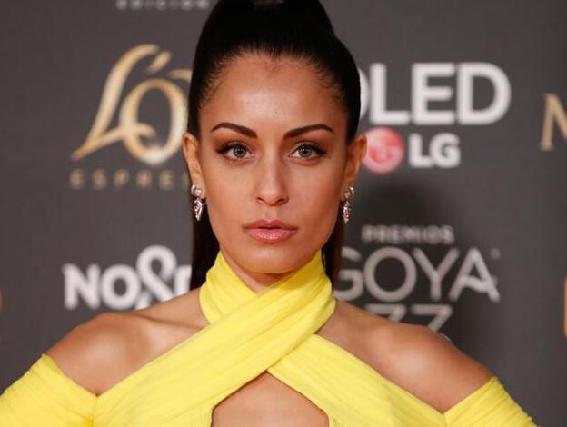 Hiba Abouk muestra en Instagram al nuevo miembro de su familia./gtres,