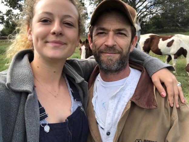 Sophie, hija de Luke Perry, ha emocionado con sus palabras en las redes sociales apenas dos días después de su muerte. Pincha sobre la foto para ver los famosos que nos han dejado en 2019./instagram.