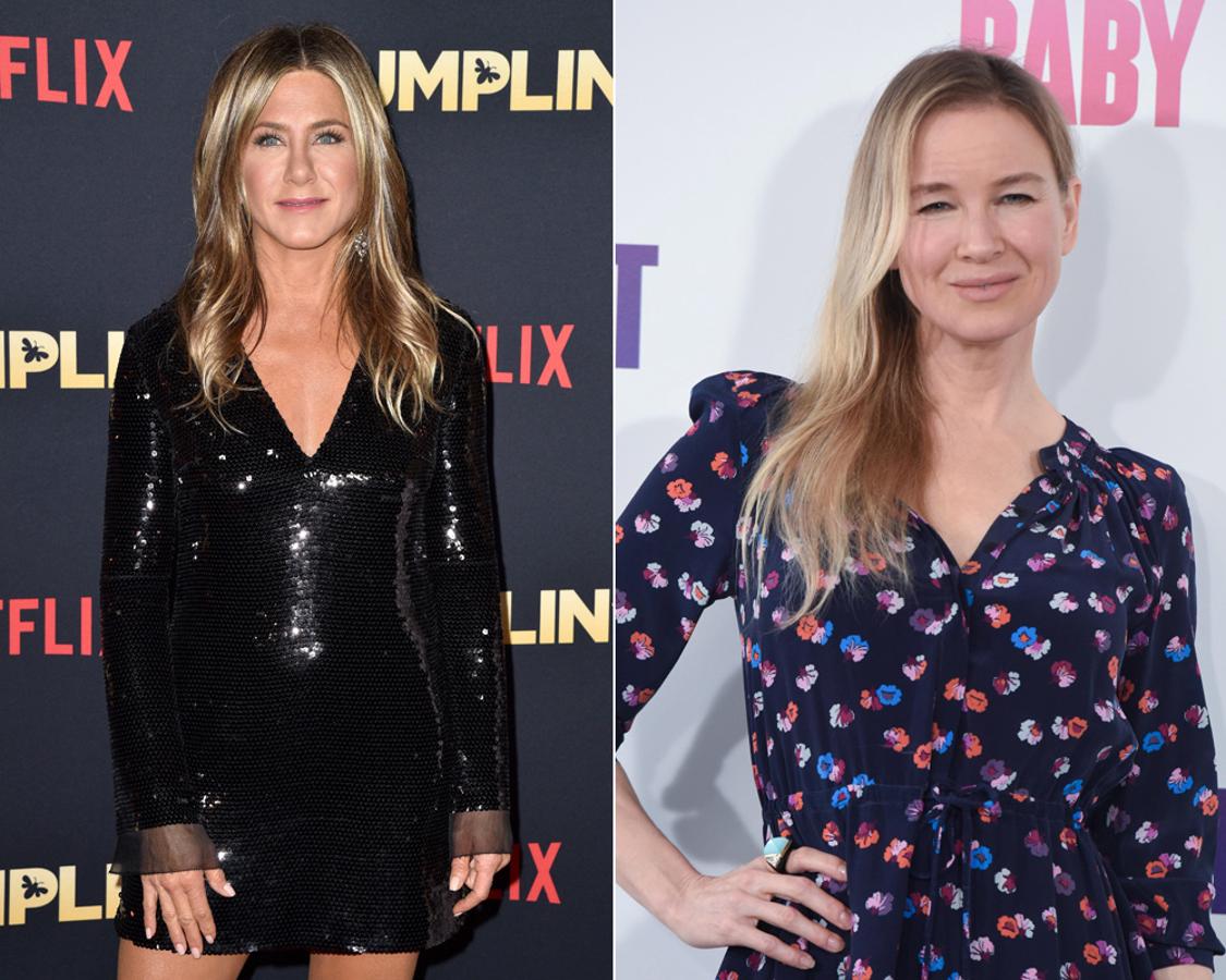 Famosos que tienen la misma edad, aunque no te lo creas: Jennifer Aniston y René Zellweger