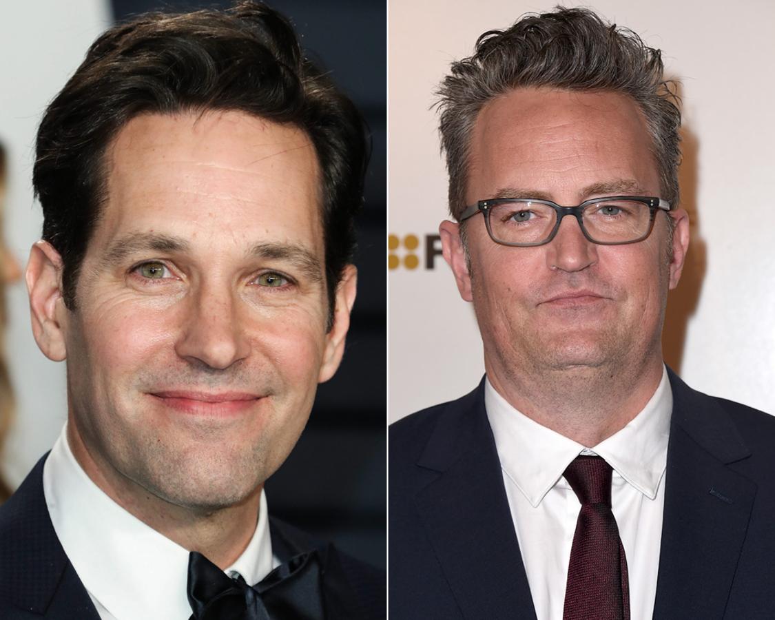 Famosos que tienen la misma edad, aunque no te lo creas: Paul Rudd y Matthew Perry