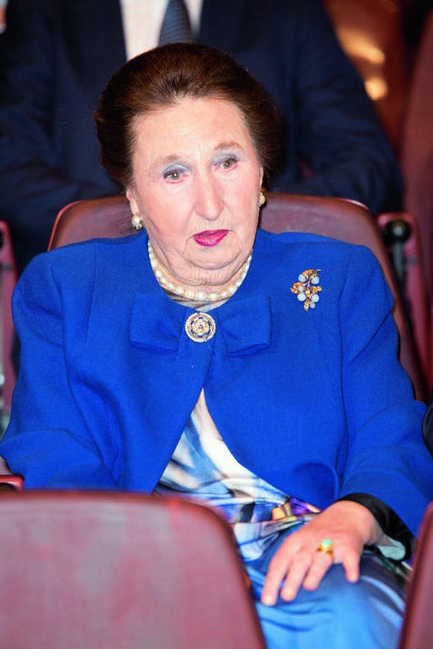 Doña Margarita ha celebrado su cumpleaños./getty images