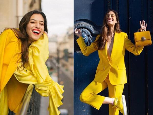 Pincha en la imagen para fichar otros 'looks' en amarillo con los que las 'influencers' se han unido también al color de moda./Instagram.