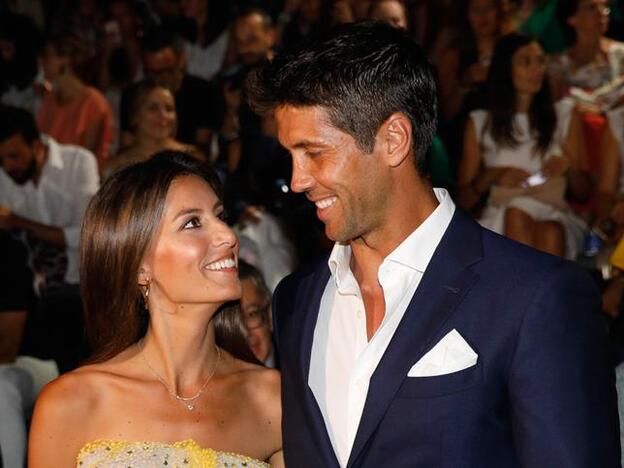 Ana Boyer dio a luz ayer a su primer hijo junto a Fernando Verdasco. Pincha sobre la foto para ver las famosas que anunciaron embarazo en 2018, como ella./gtres.