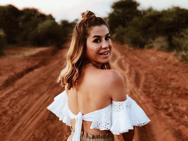 Elena Tablada en una de las imágenes de su luna de miel en Sudáfrica. Pincha sobre la foto para ver los famosos que se casaron, como ella, en 2018./instagram.