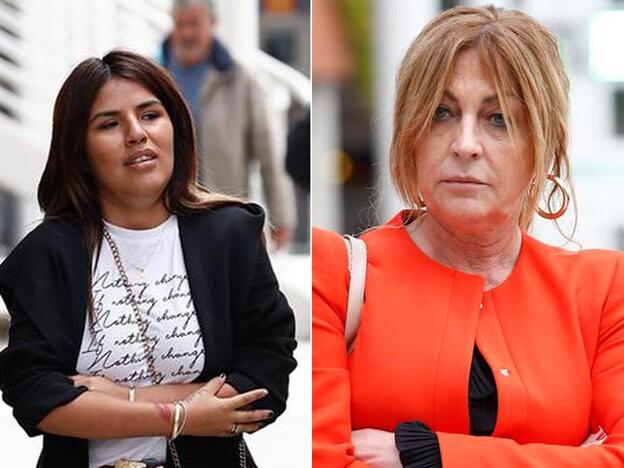 Chabelita y la madre de Alejandro Albalá, cara a cara en los juzgados. Pincha sobre la foto para ver las parejas que rompieron en 2018./gtres.