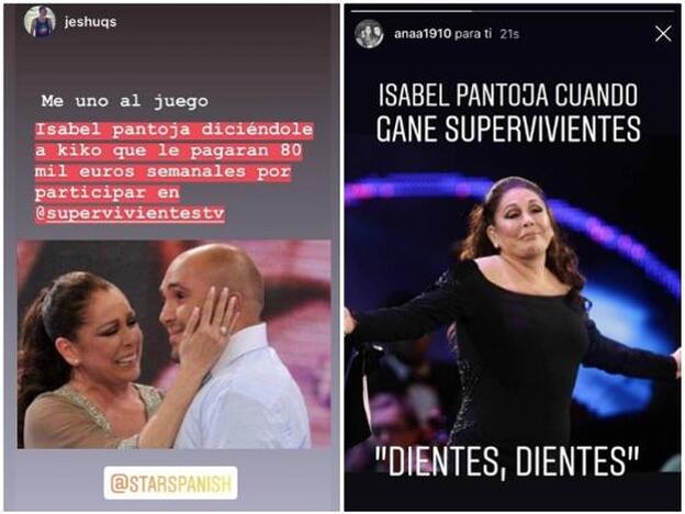 Los mejores memes de Isabel Pantoja en 'Supervivientes 2019'