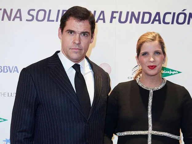 Luis Alfonso de Borbón y María Margarita Vargas presentan a su cuarto hijo en Instagram. Pincha sobre la foto para ver las famosas que, como ella, anunciaron embarazo en 2018./gtres.