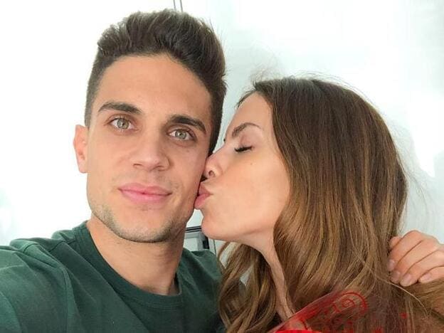 Marc Bartra y Melissa Jiménez esperan su tercer hijo en común/instagram.