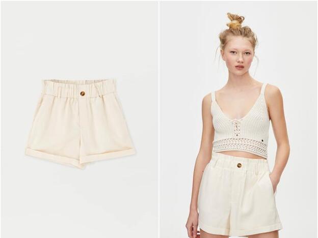 Shorts de Pull&Bear: 12,99 euros.